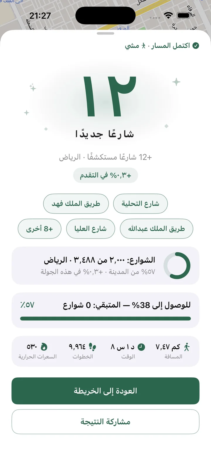 اكتمل المسار