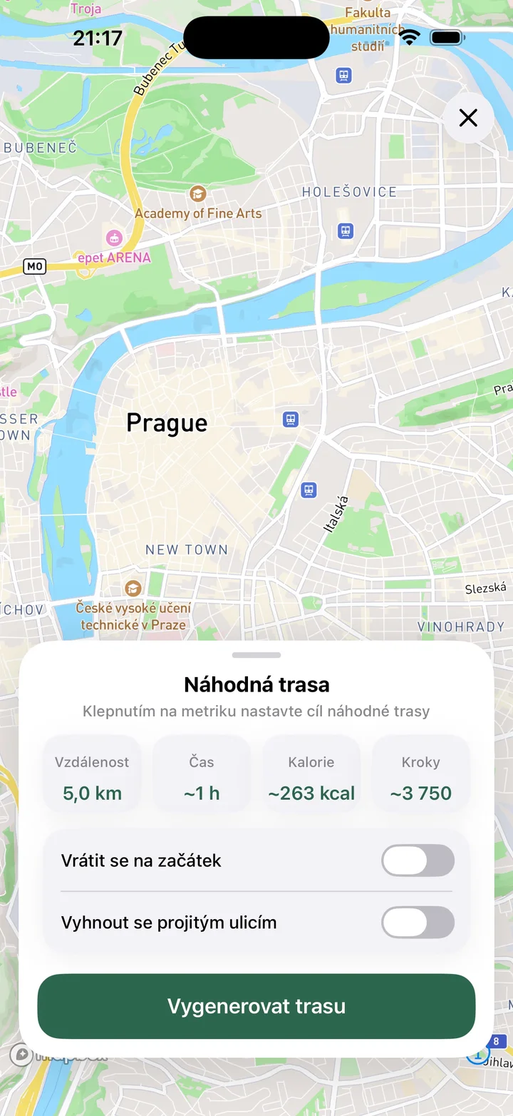Náhodná trasa