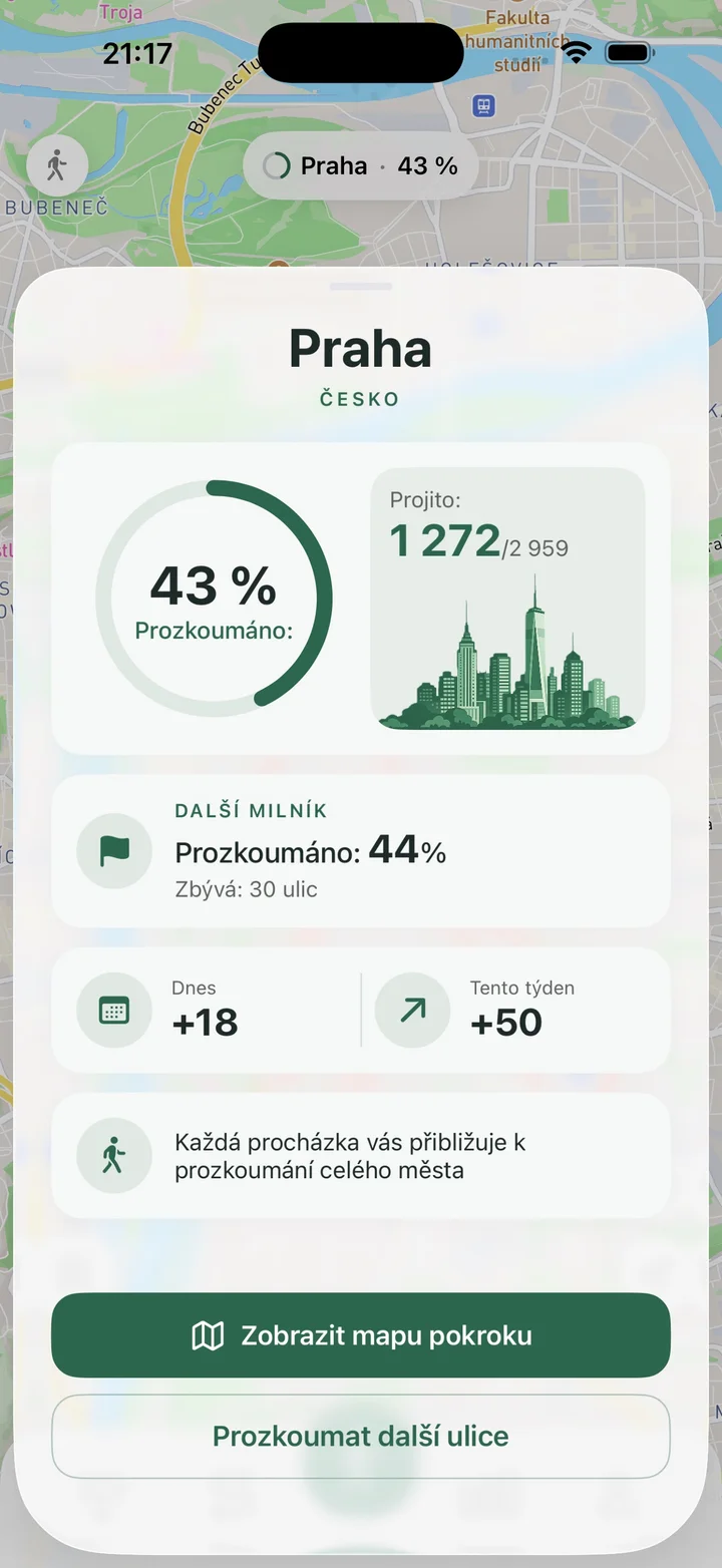Pokrok města