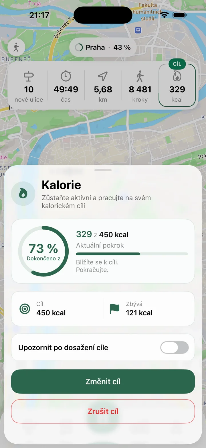 Vybrat cíl