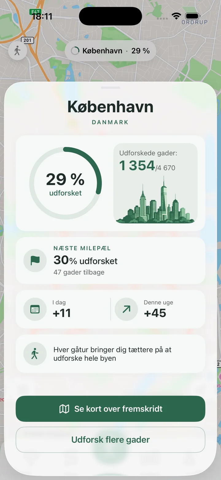 Fremskridt i byen
