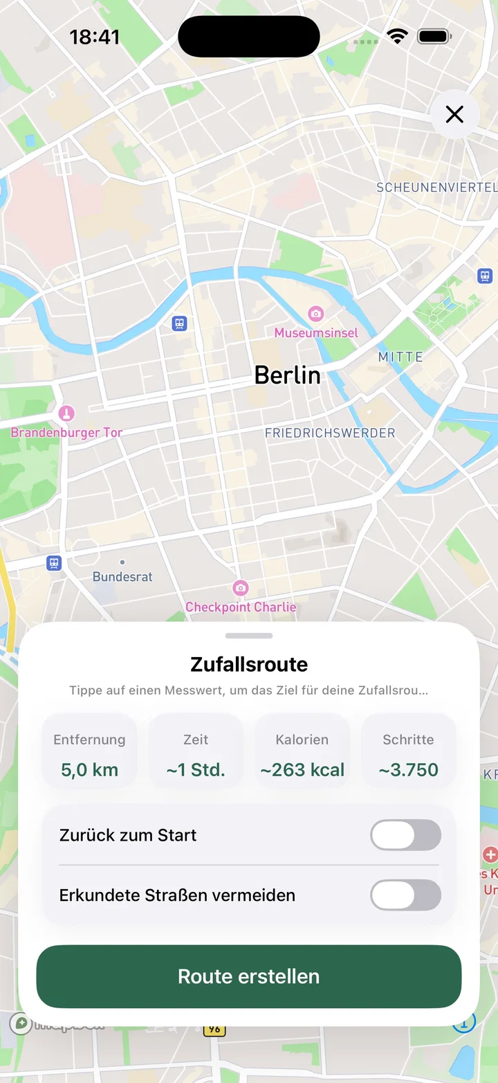 Generator für Zufallsrouten