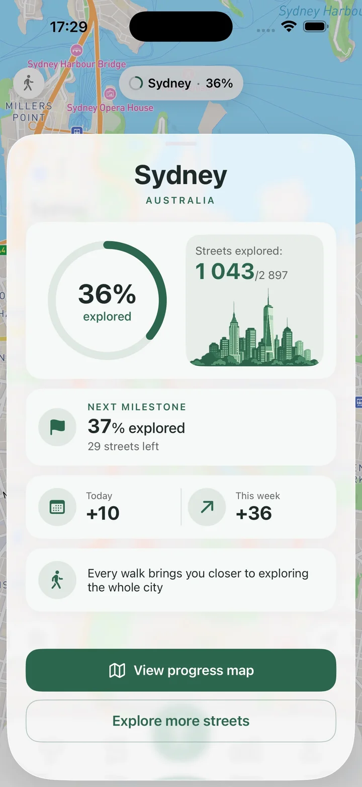 City progress