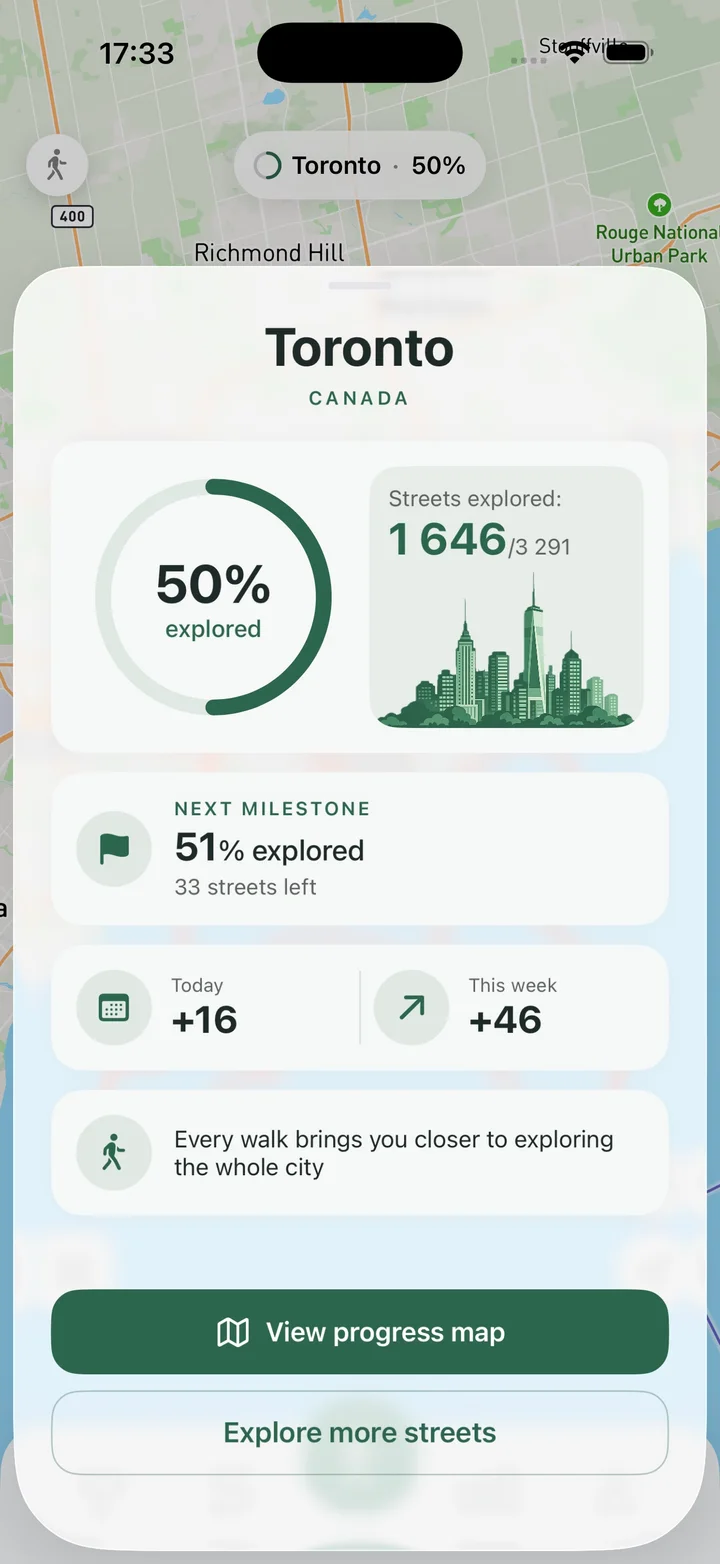 City progress