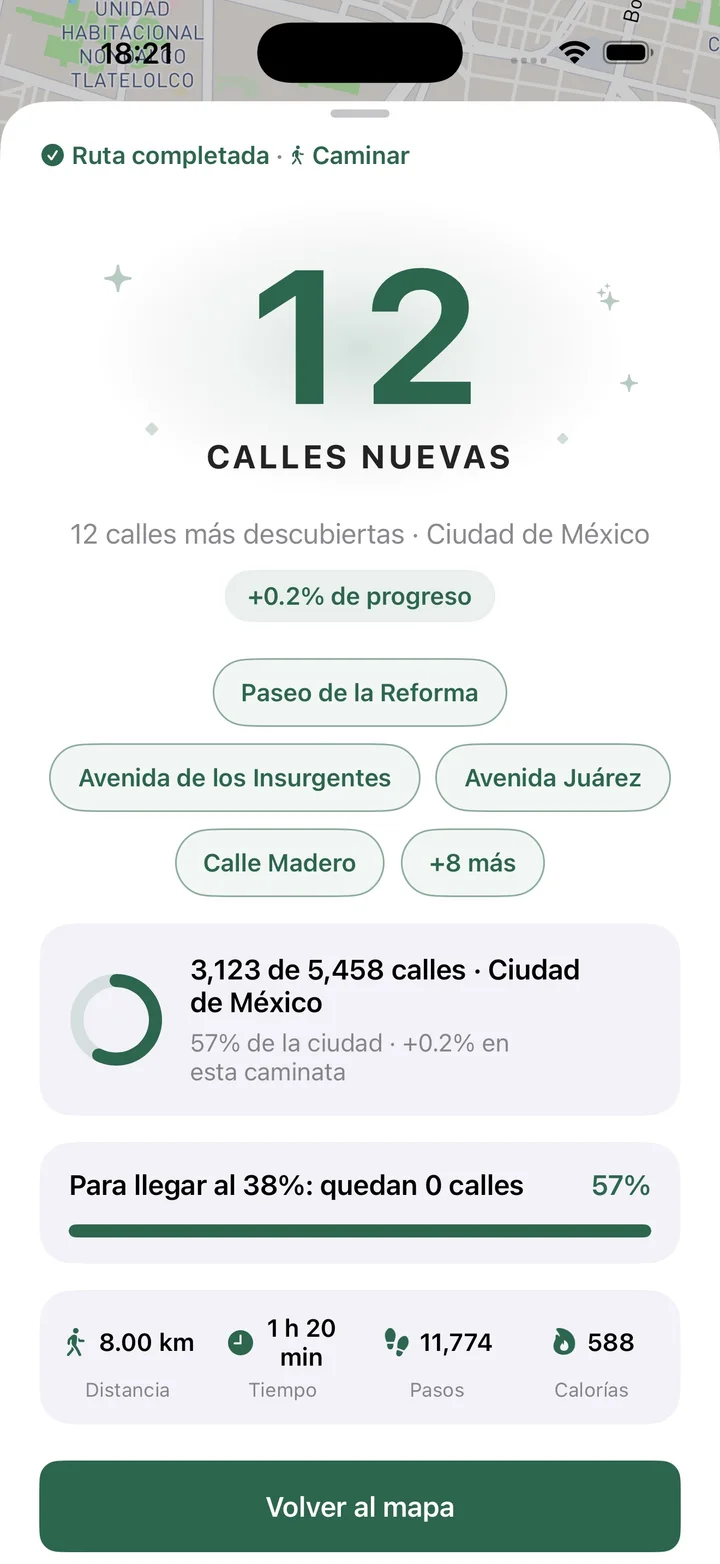 Ruta completada