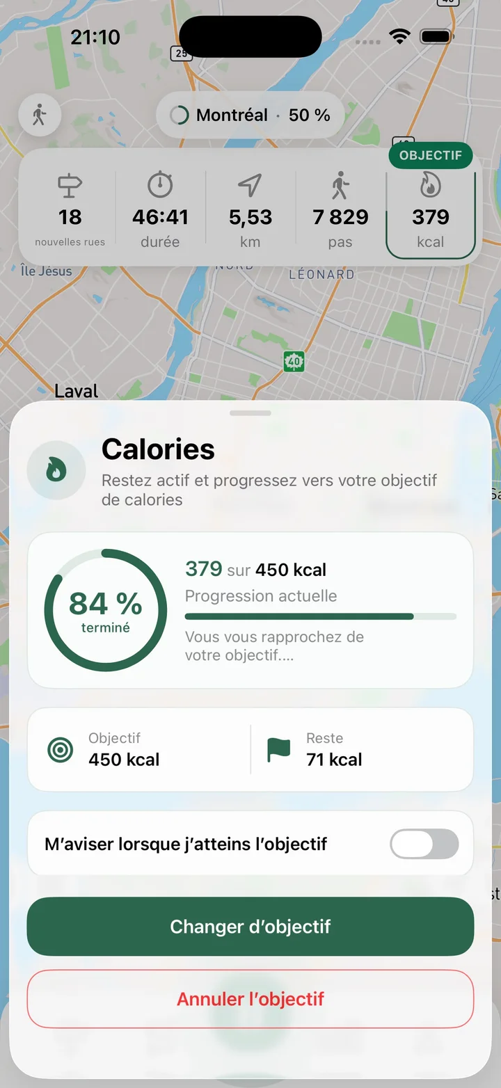 Choisir un objectif