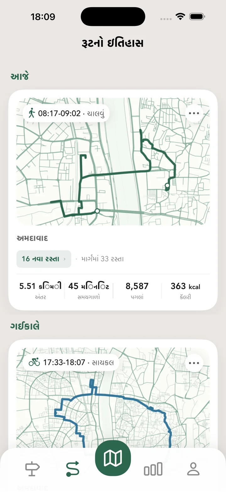 રૂટનો ઇતિહાસ