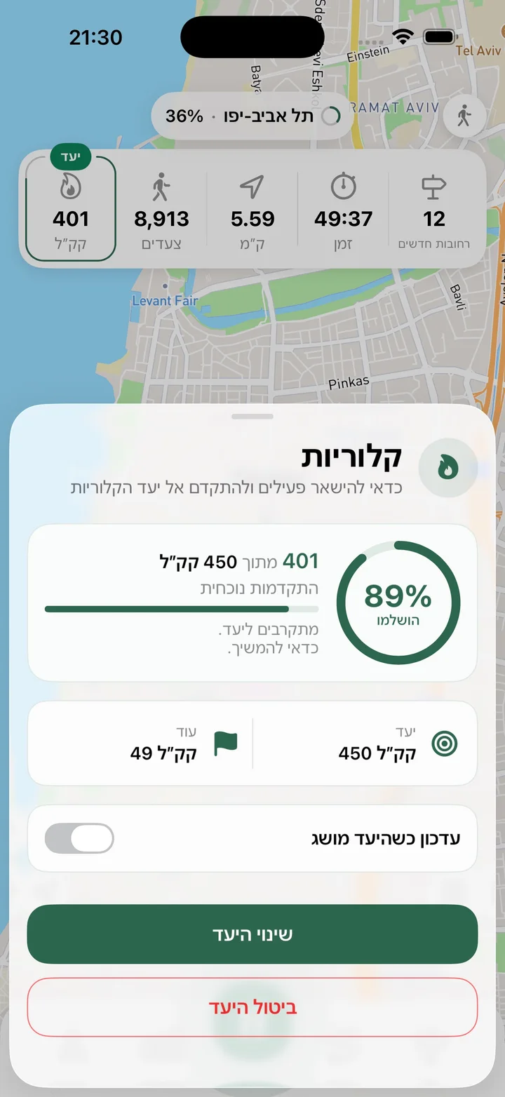 בחירת יעד