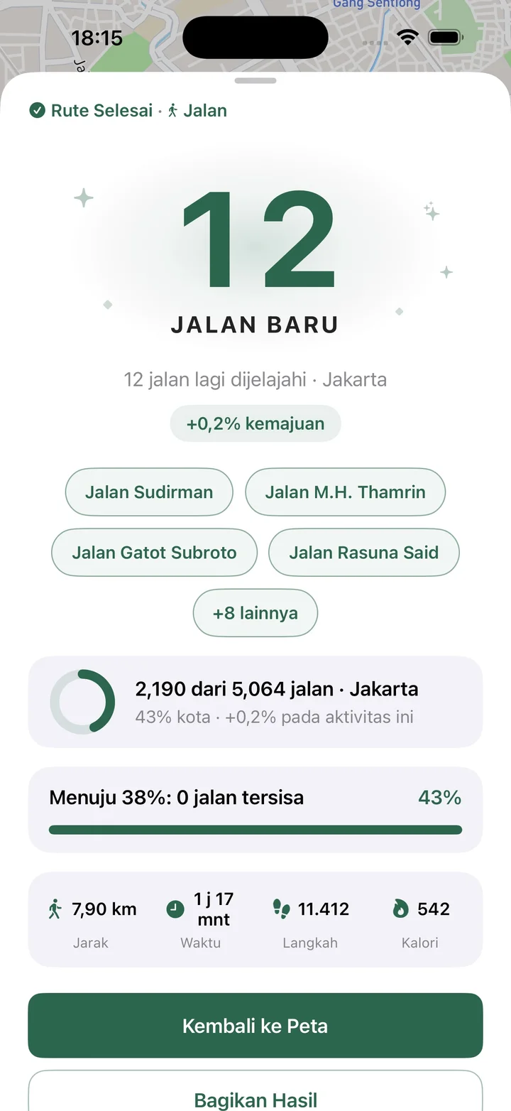 Rute Selesai
