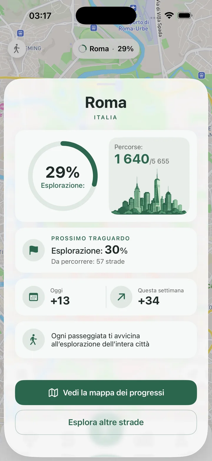 Progresso in città