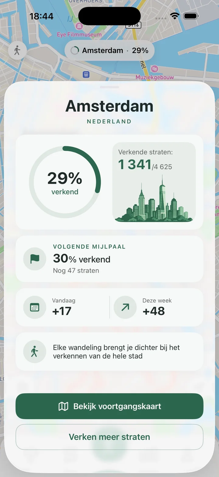 Stadsvoortgang