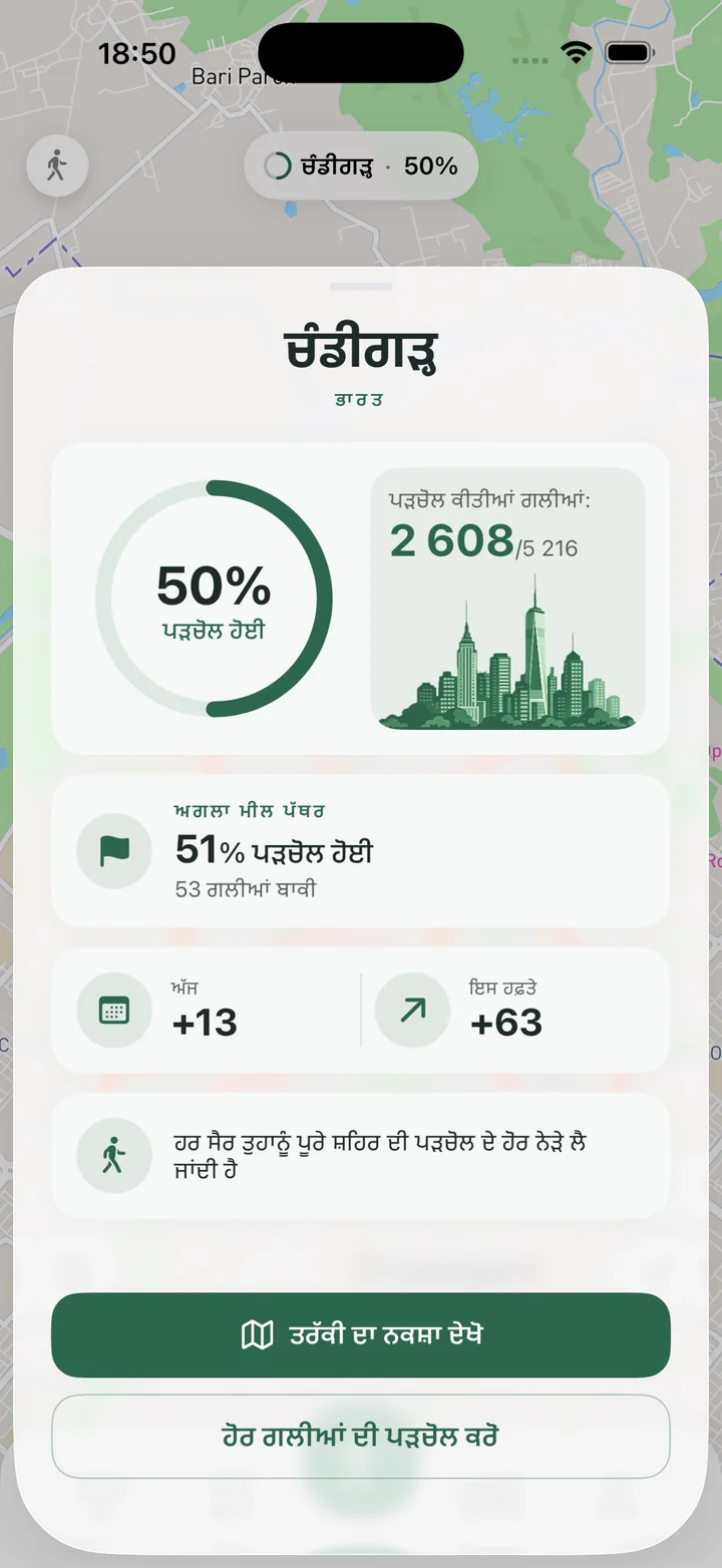 ਸ਼ਹਿਰ ਦੀ ਤਰੱਕੀ