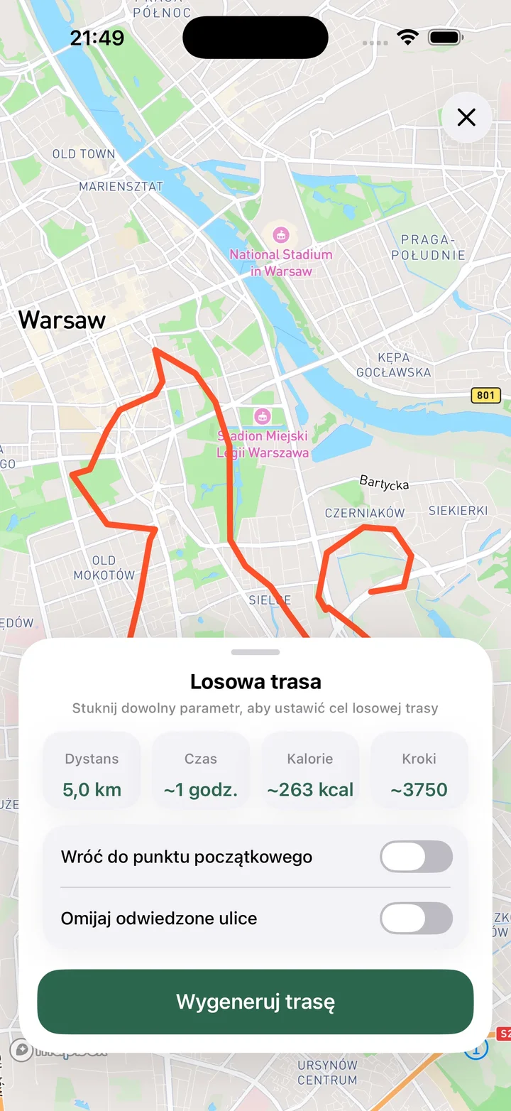 Losowa trasa