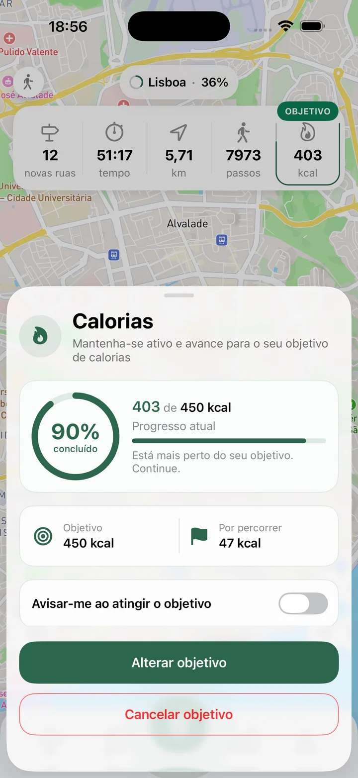 Escolher um objetivo