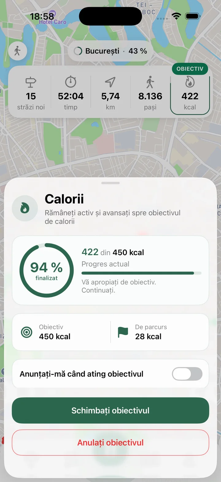 Alegeți un obiectiv