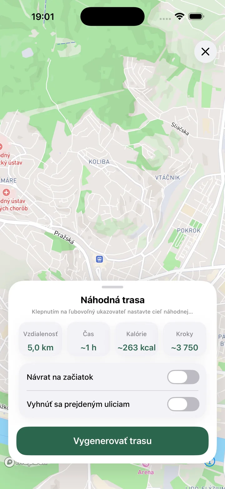Náhodná trasa