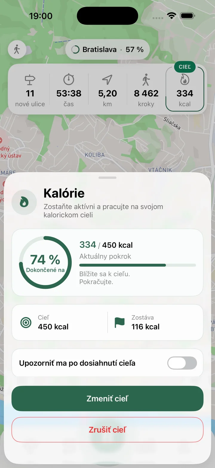 Vyberte cieľ