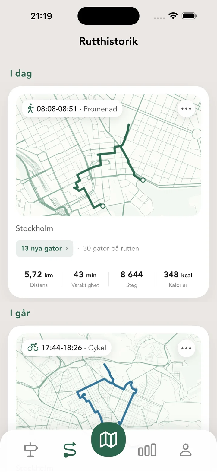 Rutthistorik
