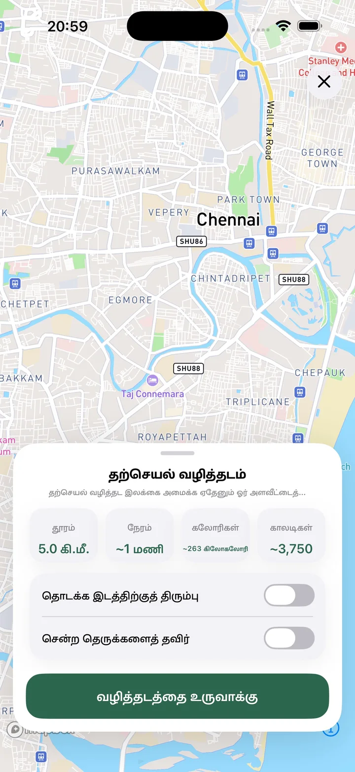 தற்செயல் வழித்தடம்