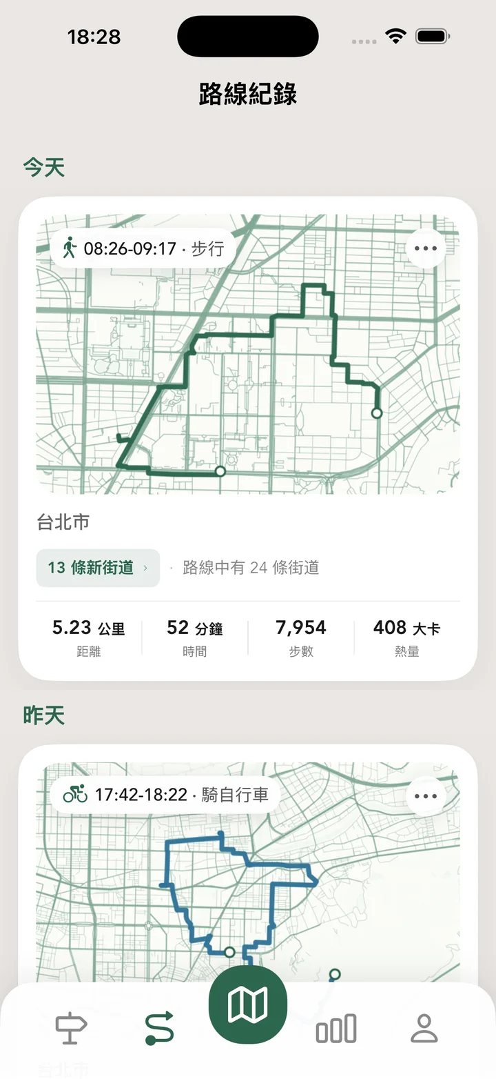 路線紀錄